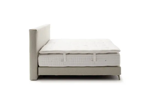  Boxspringbett Contur 4600 - Liegefläche  ca.180x200 cm, Boucle, Beige