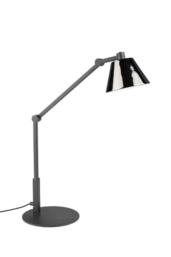 LED-Tischleuchte - H ca. 45 cm, Schwarz