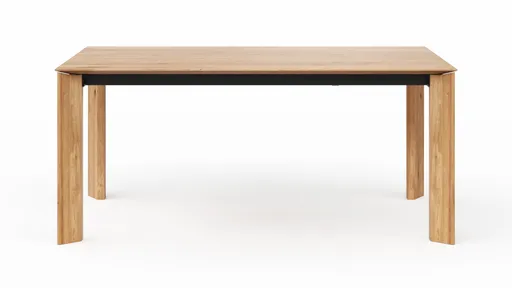 Esstisch Saratoga - ausziehbar, LB ca. 180x95 cm, Wildeiche massiv, natur geölt