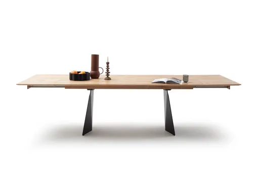 Esstisch 3100 - LB ca. 200x100 cm, ausziehbar, Asteiche massiv, Geölt, 