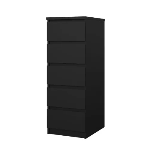 Kommode - B ca. 41 cm, Schwarz