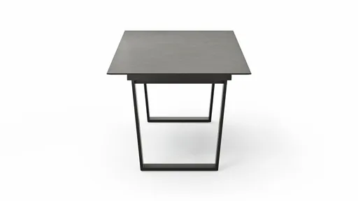 Esstisch Dinner -  LB ca. 180x95 cm, Kunststoff, Grau