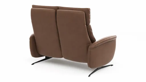 Sofa Sitz.Konzept Sofa - 2,5-Sitzer inkl. Kopfteilverstellung, Leder, Cognac
