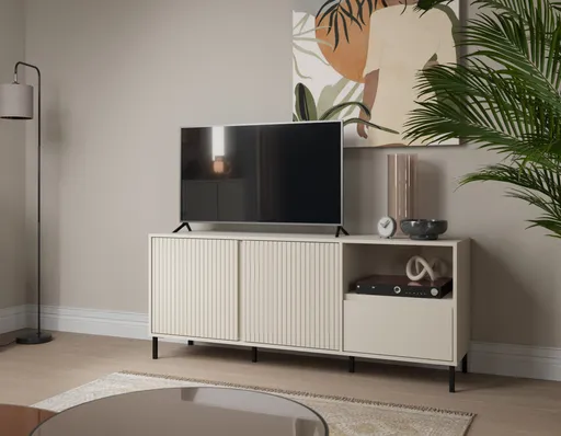 TV-Lowboard - B ca. 158 cm, Kaschmir