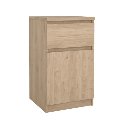 Nachtkonsole- B ca. 40 cm, Eiche Dekor