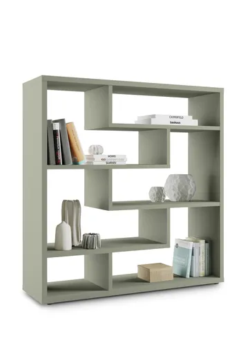 Raumteiler - B ca. 130 cm, Olivgrün