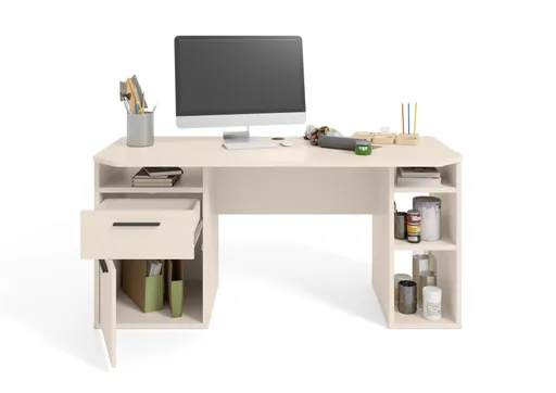 Schreibtisch- LB ca, 160x72 cm, Sand