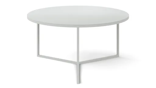 Couchtisch Joan 5 -  LBH ca. 80x80x41,5 cm, Metall, Kreidefarben