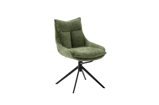 Stuhl - drehbar, Stoff, Olive