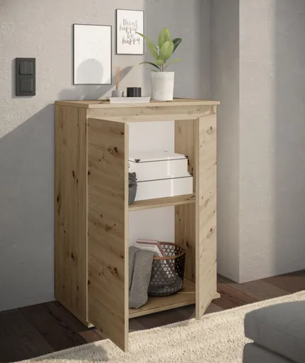 Kommode - B ca. 60 cm, Artisan Eiche Nachbildung