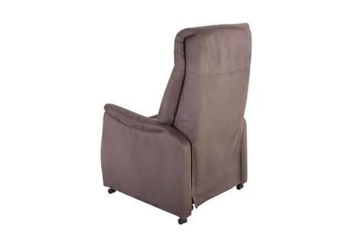TV-Sessel MALEK - Relaxfunktion, Stoff, Braun