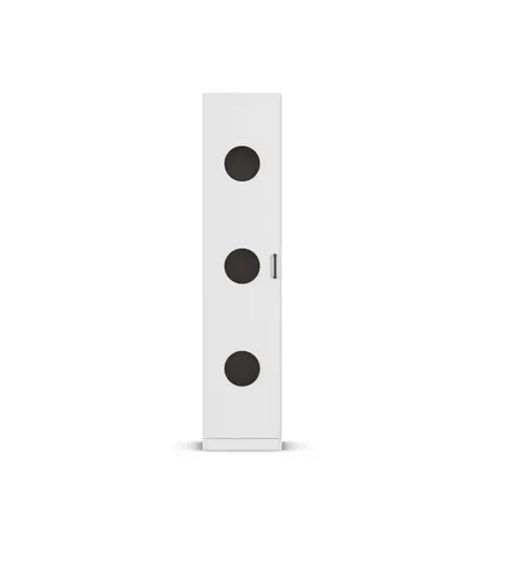 Wäscheschrank RHONDA- B ca. 47 cm, Weiß