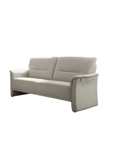 Sofa EM Melach - 2,5-Sitzer, Stoff, Natur