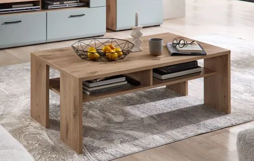 Couchtisch - LB ca. 110x65 cm, Viking Eiche Nachbildung