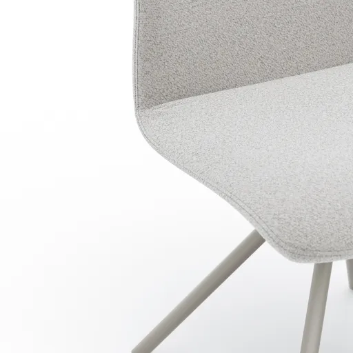 Stuhl Sedana - Stoff, Grau