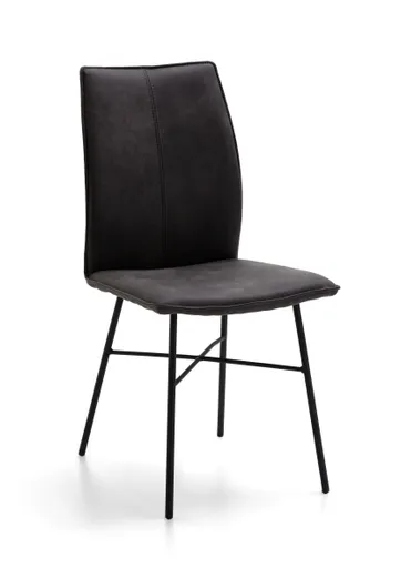 Stuhl - Stoff, Anthrazit