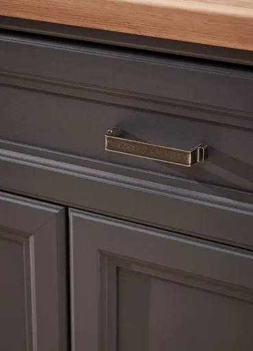 Garderobenschrank - B ca. 93 cm, Graphit, Artisan Eiche Nachbildung