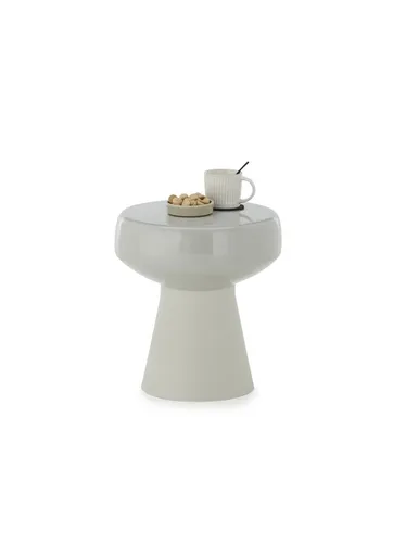 Beistelltisch - Ø/H ca. 38x42 cm, Creme