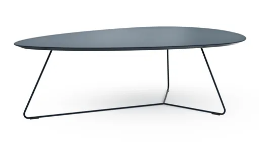 Couchtisch Fano - LBH ca. 121x75x38 cm, Fenix, Dunkelblau