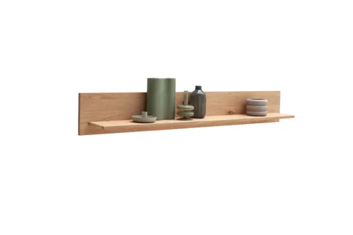 Wohnwand - Eiche Nachbildung, Eiche massiv geölt