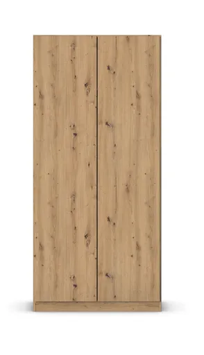 Drehtürenschrank RASA- B ca. 91 cm, Eiche Dekor