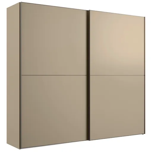 Schwebetürenschrank Solina Dover - B ca. 273 cm, Lack, Cappuccino