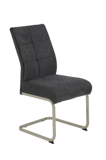 Schwingstuhl - Stoff, Anthrazit