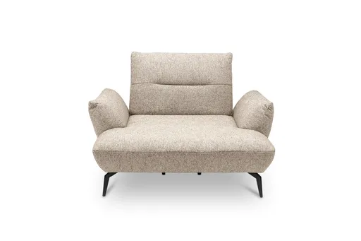 Sessel PAYTON - Loveseat, Stoff, Creme