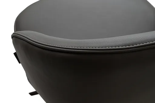 Stuhl MERRITH - drehbar, Leder, Dunkelbraun