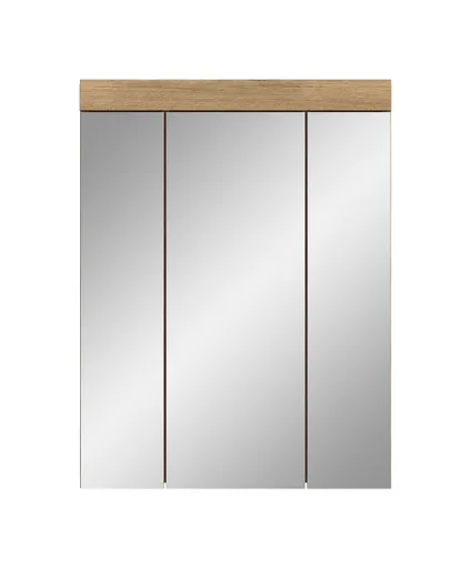 Spiegelschrank - B ca. 60 cm, Evoke Eiche Nachbildung