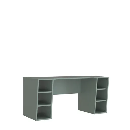 Schreibtisch- LB ca. 160x72 cm, Salbei