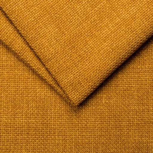 Ecksofa - 2-Sitzer, Ecke rechts, Stoff, Curry