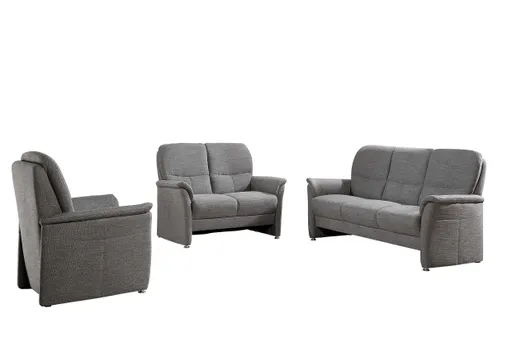 Sofa - 2-Sitzer, Stoff, Kiesel