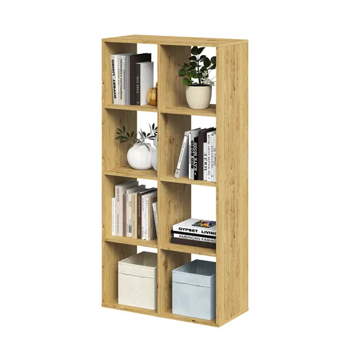 Regal- B ca. 70 cm, Eiche Dekor