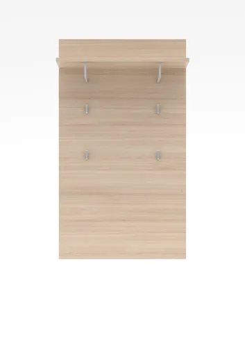 Garderobenpaneel - B ca. 80 cm, Riva Eiche Nachbildung