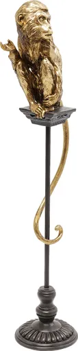 Deko-Figur- BHT ca. 32x109x21 cm, Goldfarben, Schwarz