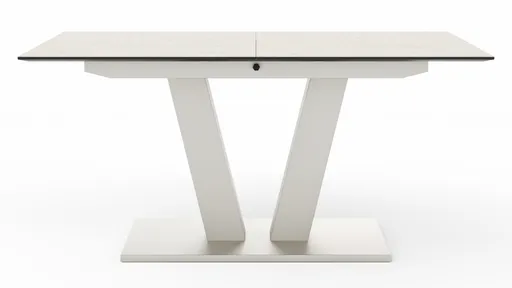 Esstisch Dinner - ausziehbar, LB ca. 160x 90 cm, HPL, Sand