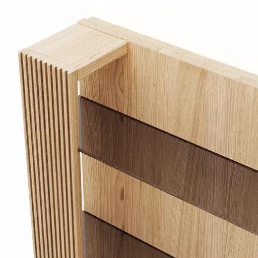 Wandboard Estana - Eiche massiv, legno