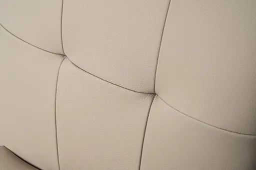 Stuhl MARCELLA - drehbar, Leder, Latte