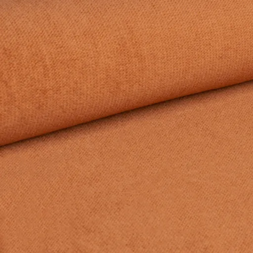 Ecksofa - 1,5-Sitzer, Ecke rechts inkl. Schlaffunktion und Bettkasten, Stoff, Kupfer
