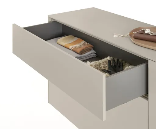 Schuhschrank GEENA - B ca. 137 cm, Kaschmir