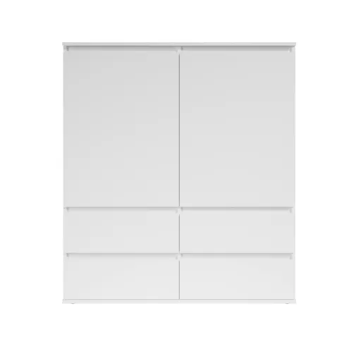 Highboard - B ca. 116 cm, Weiß