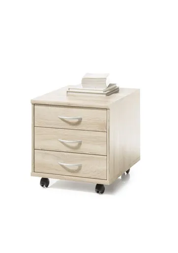 Rollcontainer - B ca. 46 cm, Sonoma Eiche Nachbildung