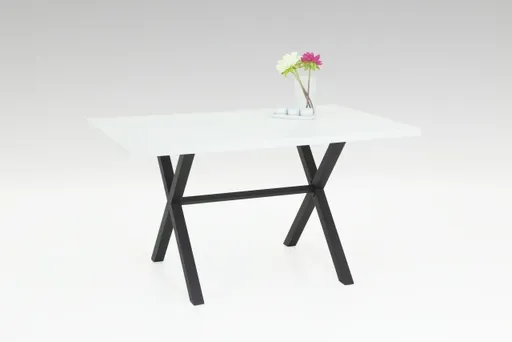 Esstisch - LB ca. 140x90 cm, Weiß