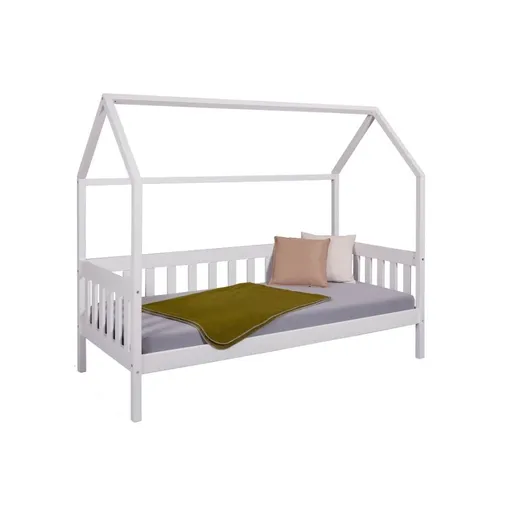 Bettgestell - Liegefläche ca. 90x200 cm, Weiß