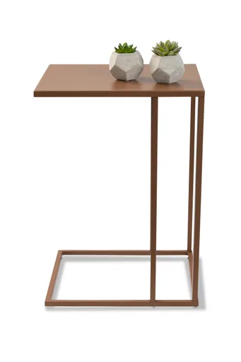 Beistelltisch - LB ca. 43x38 cm, Mocca