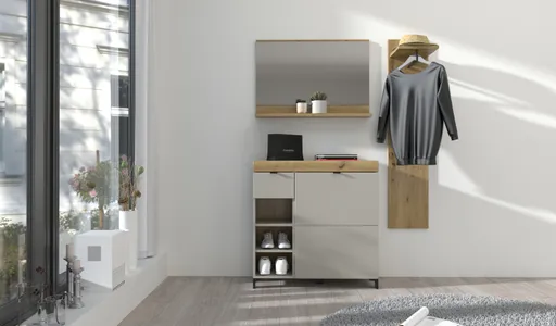 Garderobe - Kaschmir, Artisan Eiche Nachbildung