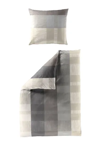 Bettwäsche-Garnitur CASEA LUGOS  - Sand, BL ca. 155x220/80x80 cm