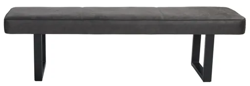 Bank - Microfaser, Anthrazit