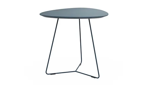 Ecktisch Fano - LBH ca. 59x50x55 cm, Fenix; Dunkelblau